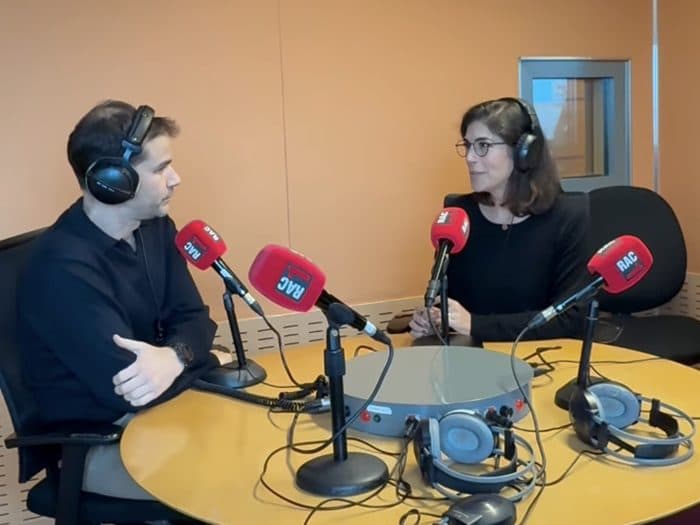 Georgina Colom al programa Bona nit, Cincinnati! de RAC1